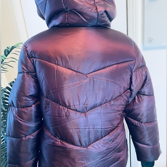 STEVE MADDEN Womens Faux Fur Lined Cold Weather Puffer Jacket - Picture 12 of 15